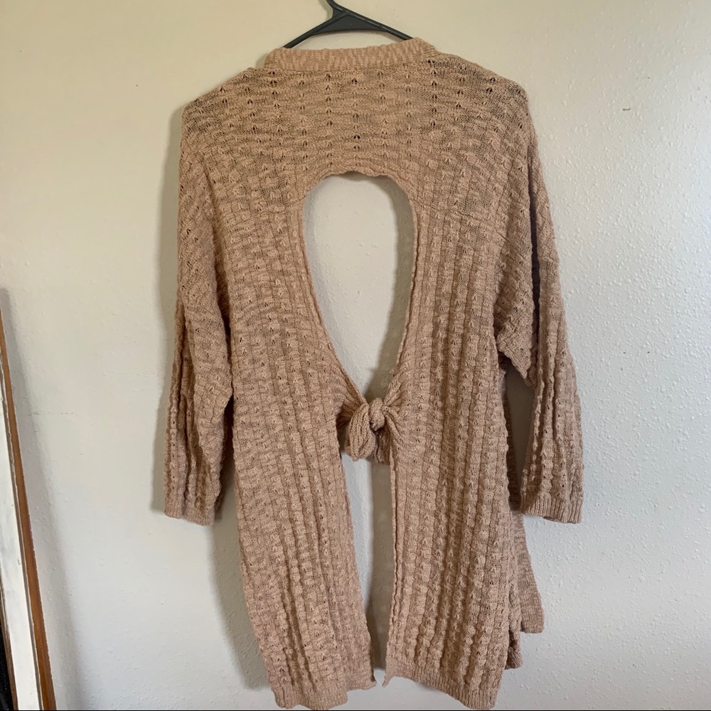 BKE by Buckle Back Tie Cardigan - Picture 8 of 8